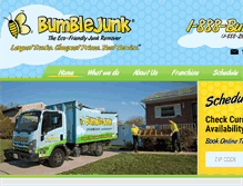 Tablet Screenshot of bumblejunk.com